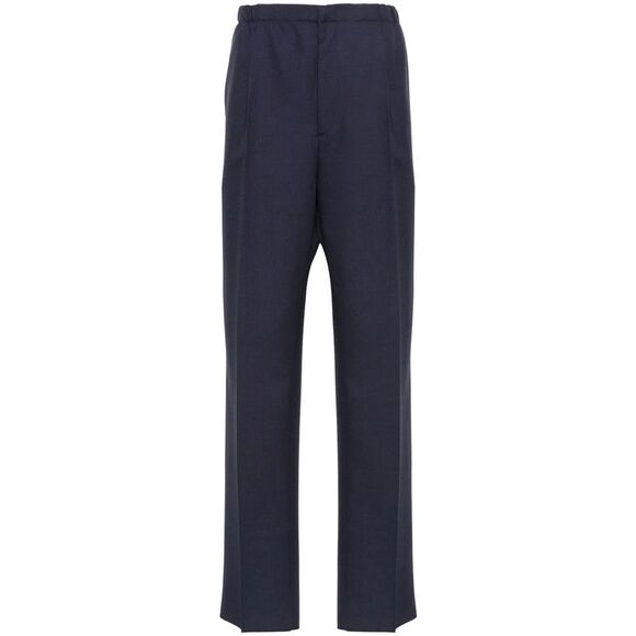 Fendi Blue Trousers - Regular & Straight-Leg Trousers Men - Picture 1 of 5